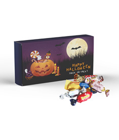 Halloweengodis brevlådeask
