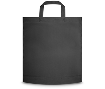 Kasse Non-Woven, korta handtag