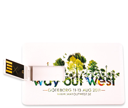 USB-minne Credit Card