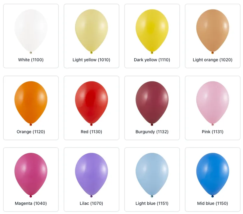 Ballonger med tryck