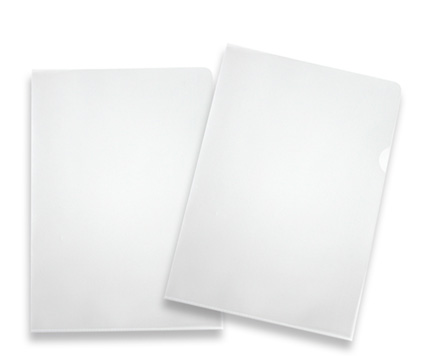 Plastmapp glasklar A4, pvc