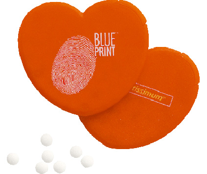 Mint card Heart