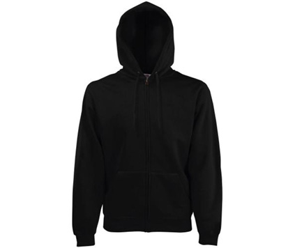 FRUIT Hooded Sweatshirt Zip