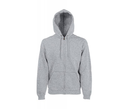FRUIT Hooded Sweatshirt Zip