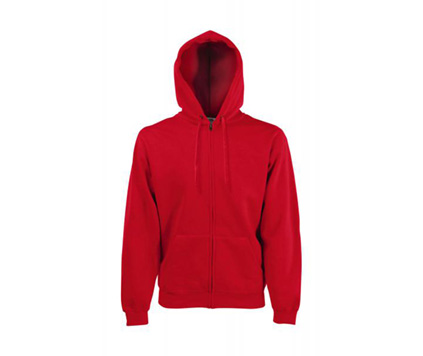 FRUIT Hooded Sweatshirt Zip