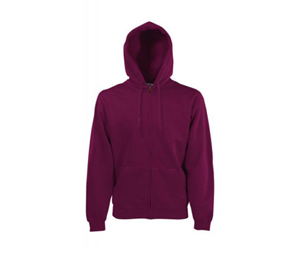 FRUIT Hooded Sweatshirt Zip