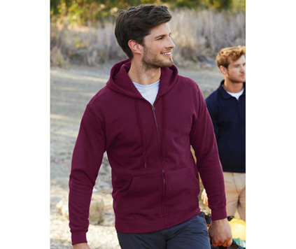 FRUIT Hooded Sweatshirt Zip