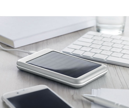 Powerbank Solar Flat