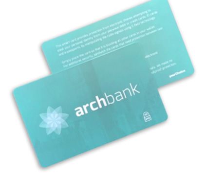 Anti-skimming kortsköld