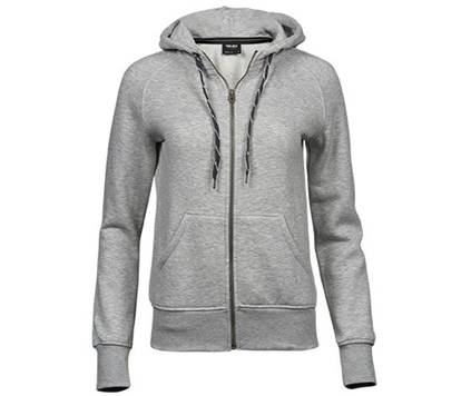 Ladies Fashion Full Zip Hood