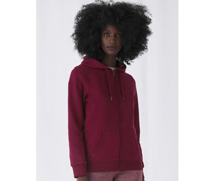 B&C King Zipped Hood