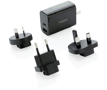 Philips ultrasnabb reseladdare
