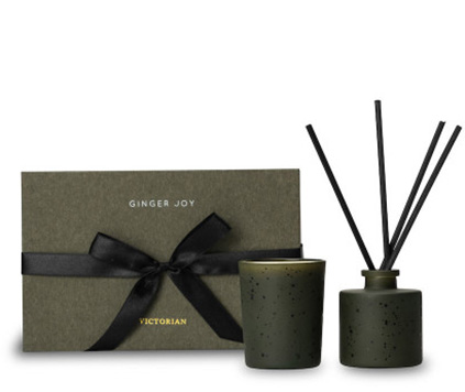 Ginger Joy Candle/diffuser box