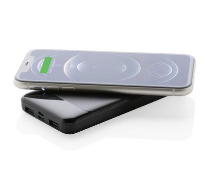 Trådlös powerbank i återvunnen plast, RCS standard