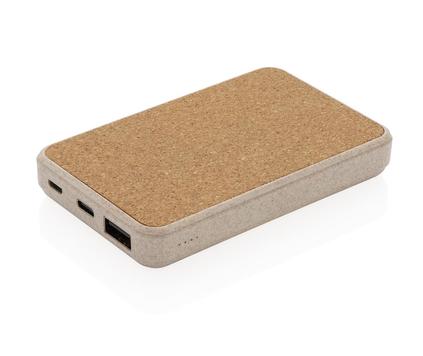 Kork & vete 5.000 mAh fickpowerbank