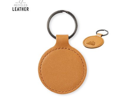 Nyckelring recycled leather