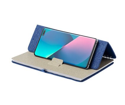 Block med integrerat mobilställ