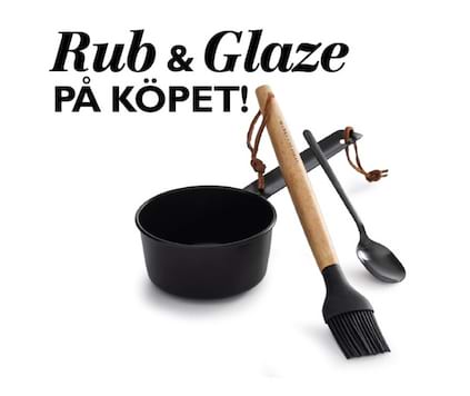 Markus Aujalays marinadset 3-delar + RUB & GLAZE