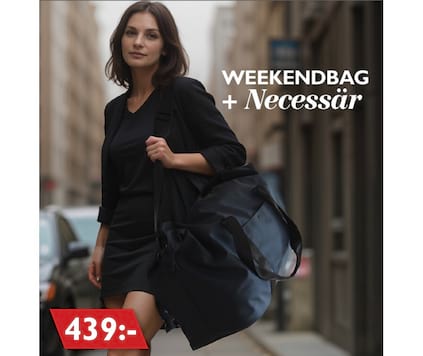 Weekendbag + Necessär