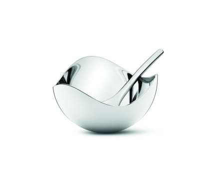 Bloom Saltkar med sked - georg Jensen