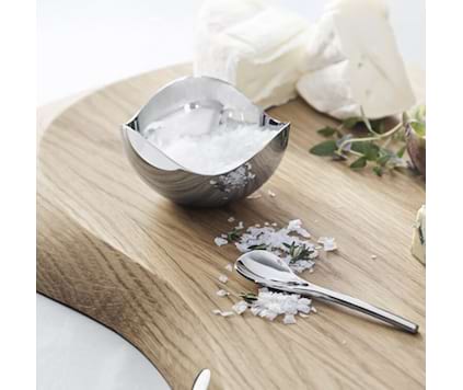 Bloom Saltkar med sked - georg Jensen