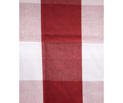 Hamamhandduk I återvunnen material - blå rand inklusive totebag