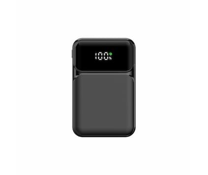 Powerbank 10.000mAh med inbyggda kablar