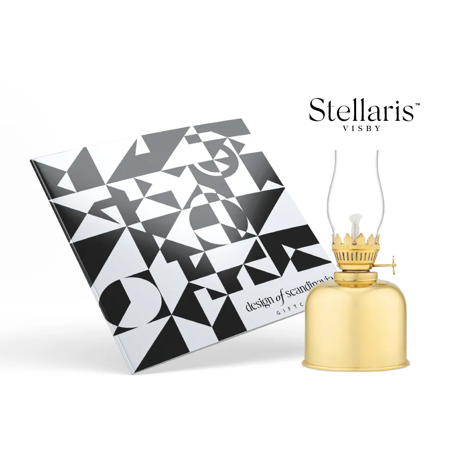 Design of Scandinavia Giftcard + Fotogenlampa från Stellaris