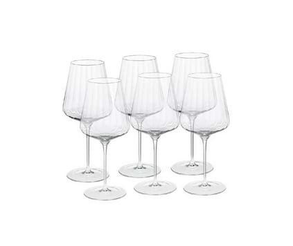 6 pack glas - Georg Jensen - Sigvard Bernadotte