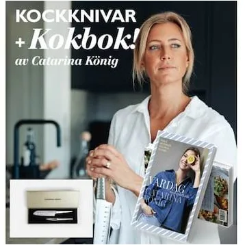 Kockknivar + Kokbok! av Catarina König