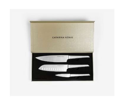 Knivset 3-delar Strawberry Collection - Catarina König