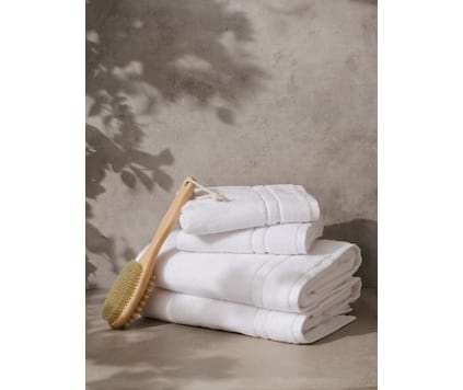 Handduksset Zero Twist - Torsion Vit