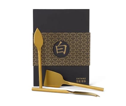 Shiro Ostset Guld 3 delar