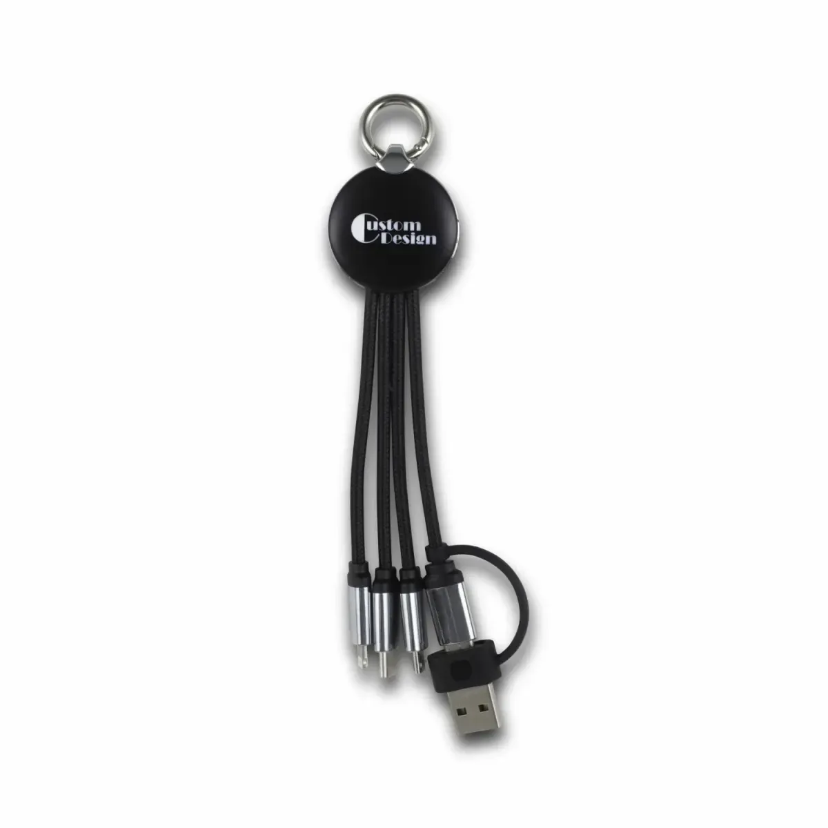 LED 5in1 cable - upplyst laddkabel